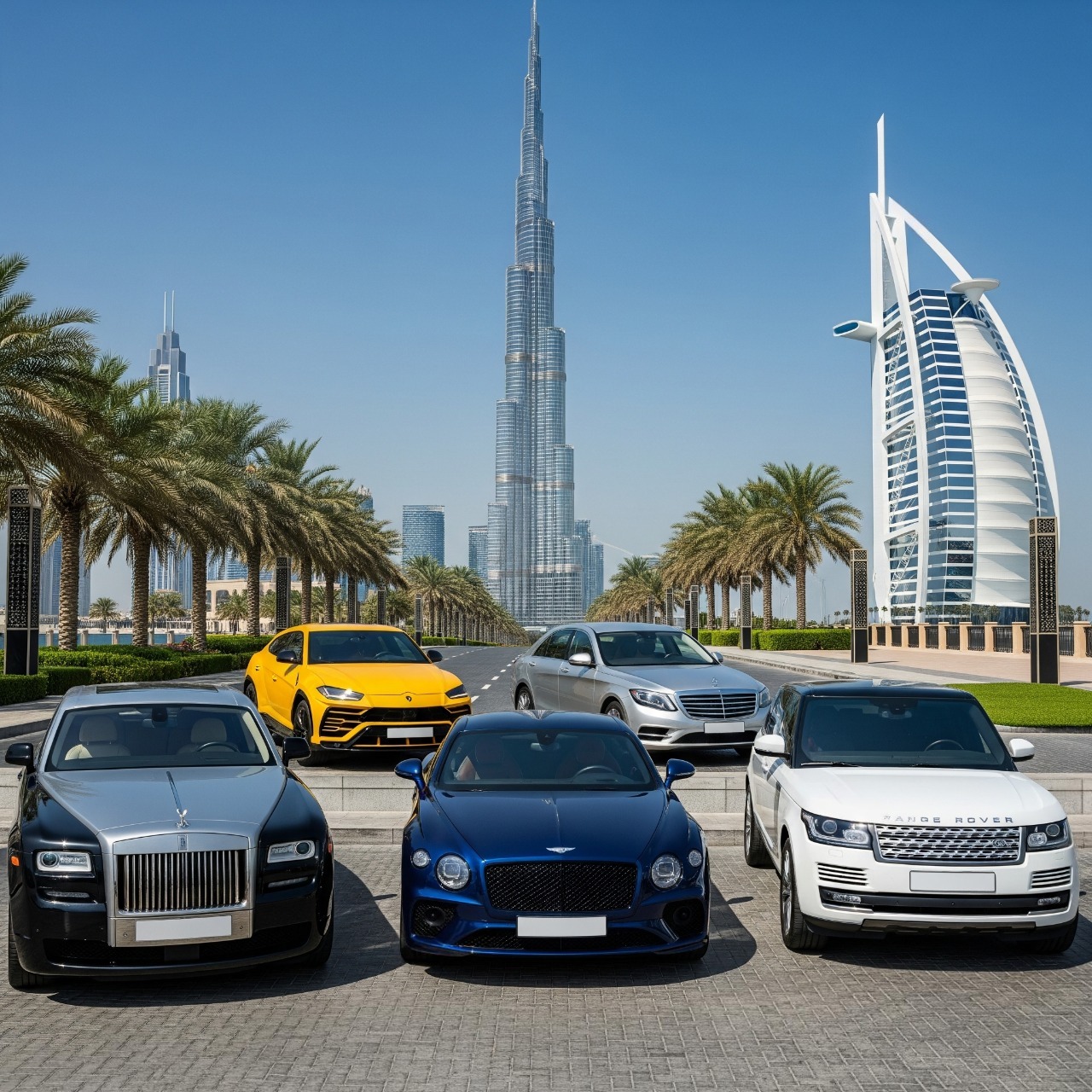 Car fleets for rent in dubai